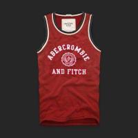 heren abercrombie and fitch tanktop rood Store Nijmegen 1rg2n490